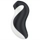 Satisfyer Orca - waterproof air pulse clitoral stimulator (black and white)