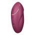 Satisfyer Tap & Climax 1 - 2-in-1 Vibrator and Clitoral Stimulator (Red)