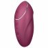 Satisfyer Tap & Climax 1 - 2-in-1 vibrator and clitoral stimulator (red)