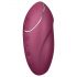 Satisfyer Tap & Climax 1 - 2-in-1 Vibrator and Clitoral Stimulator (Red)