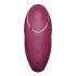 Satisfyer Tap & Climax 1 - 2en1 vibromasseur et stimulateur clitoridien (rouge)