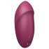 Satisfyer Tap & Climax 1 - 2-in-1 Vibrator and Clitoral Stimulator (Red)