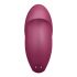 Satisfyer Tap & Climax 1 - 2en1 vibromasseur et stimulateur clitoridien (rouge)