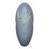 Satisfyer Tap & Climax 1 - 2en1 vibromasseur et stimulateur clitoridien (gris)