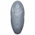 Satisfyer Tap & Climax 1 - 2in1 Vibrator and Clitoral Stimulator (Grey)