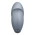 Satisfyer Tap & Climax 1 - 2en1 vibromasseur et stimulateur clitoridien (gris)