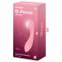 Satisfyer G-Force - dobíjecí, vodotěsný vibrátor pro bod G (růžový)