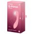 Satisfyer G-Force - Rechargeable, Waterproof G-Spot Vibrator (Pink)