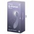 Satisfyer G-Force - Rechargeable, Waterproof G-Spot Vibrator (Purple)