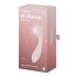 Satisfyer G-Force - vibrateur point G rechargeable étanche (beige)