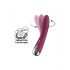 Satisfyer Spinning Vibe 1 - Vibrator pentru punctul G cu cap rotativ (roșu)