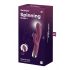 Satisfyer Spinning Rabbit 1 - Obrotowy wibrator z wirującą dźwignią (czerwony)