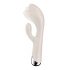 Satisfyer Spinning Rabbit 1 - rotierender Vibrator mit drehendem Hebel (beige)