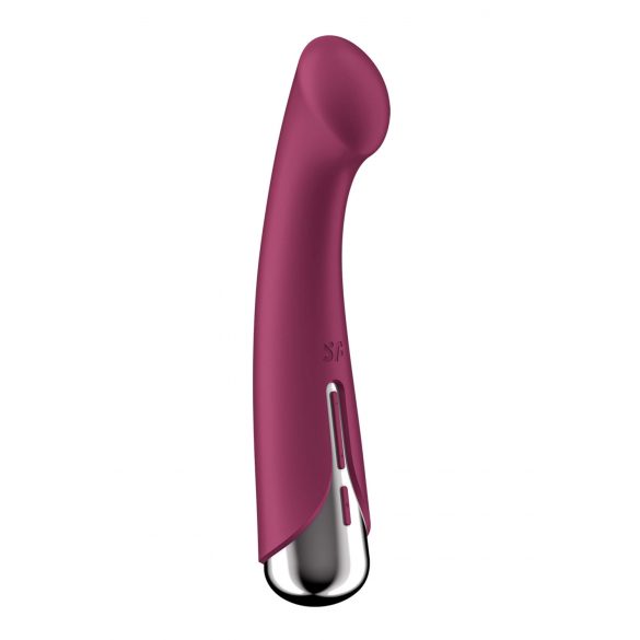 Satisfyer Spinning G-punkti 1 - pöörleva peaga G-punkti vibraator (punane)