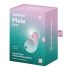 Satisfyer Pixie Dust - Rechargeable Air Pulse Clitoral Stimulator (Mint-Pink)