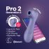 Satisfyer Pro 2 Gen3 - slimme luchtgolf vibrator (paars)