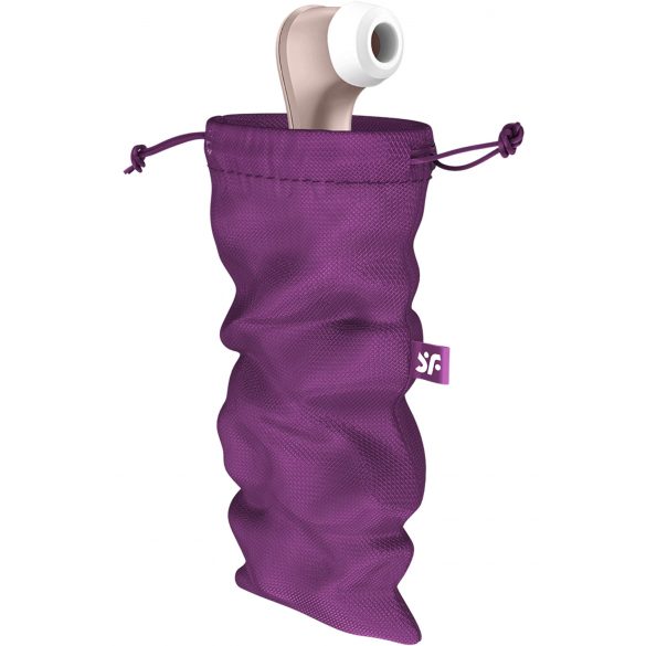 Satisfyer Treasure Bag L - seksa rotaļlietu uzglabāšanas maisiņš - vidējs (violets)