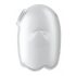 Satisfyer Glowing Ghost - stimulator clitoridian cu aer luminos (alb)