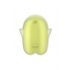 Satisfyer Glowing Ghost - Light-Up Air Pulse Clitoral Stimulator (Yellow)