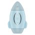 Satisfyer Missie Control - oplaadbare luchtdruk clitoris stimulator (blauw)