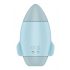 Satisfyer Missie Control - oplaadbare luchtdruk clitoris stimulator (blauw)