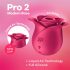 Satisfyer Pro 2 Rose Modern - επαναφορτιζόμενο διεγερτικό κλειτορίδας με κυματιστό αέρα (κόκκινο)