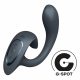 Satisfyer G για τη Θεά 1 - δονητής κλειτορίδας και σημείου G (γκρι)