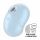 Satisfyer Cutie Ghost - Rechargeable Air Pulse Clitoral Stimulator (Blue)