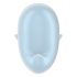 Satisfyer Cutie Ghost - oplaadbare luchtdruk clitorisstimulator (blauw)