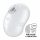 Satisfyer Cutie Ghost - Rechargeable Air Pulse Clitoral Stimulator (White)