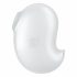 Satisfyer Cutie Ghost - Rechargeable Air Pulse Clitoral Stimulator (White)