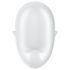 Satisfyer Cutie Ghost - Rechargeable Air-Pulse Clitoral Stimulator (White)