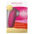 Womanizer Mini - oro bangų klitorio stimuliatorius (bordo)