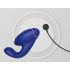 Womanizer Duo 2 - vodotesný vibrátor na bod G a stimulátor klitorisu (modrý)