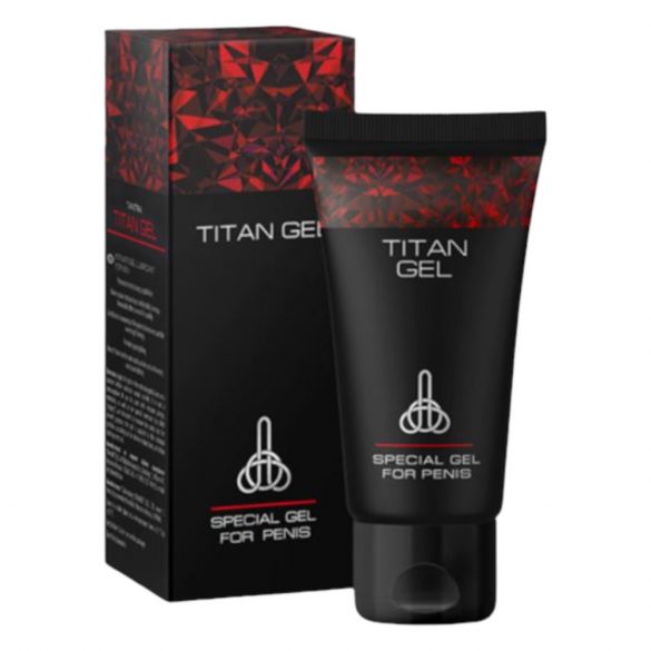 Gel Titan - Crem pentru mărire penis și erecție (50ml)