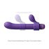 Magic Stick - vibrator med utbytbar klitorisstimulerare (lila)