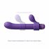 Magische Stick - vibrator met verwisselbare clitorisarm (paars)