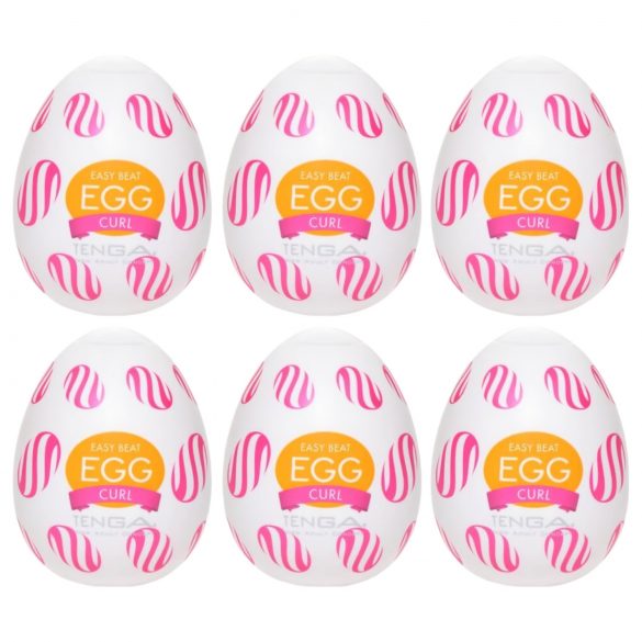 TENGA Egg Curl - Masturbation Egg (6 pcs)