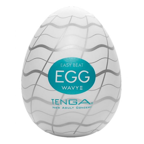 TENGA Egg Wavy II - αυγό για αυνανισμό (1 τεμ.)