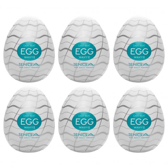 TENGA Egg Wavy II - Masturbation Egg (6 pcs)