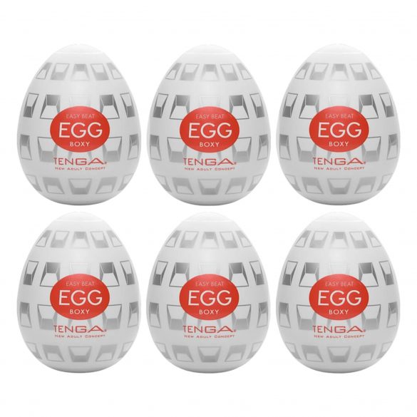 TENGA Egg Boxy - Masturbationsei (6 Stück)