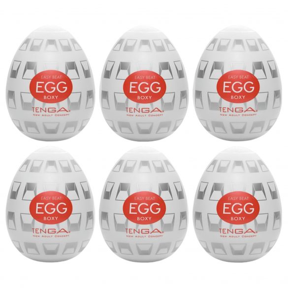 TENGA Egg Boxy - jajko masturbacyjne (6 szt.)