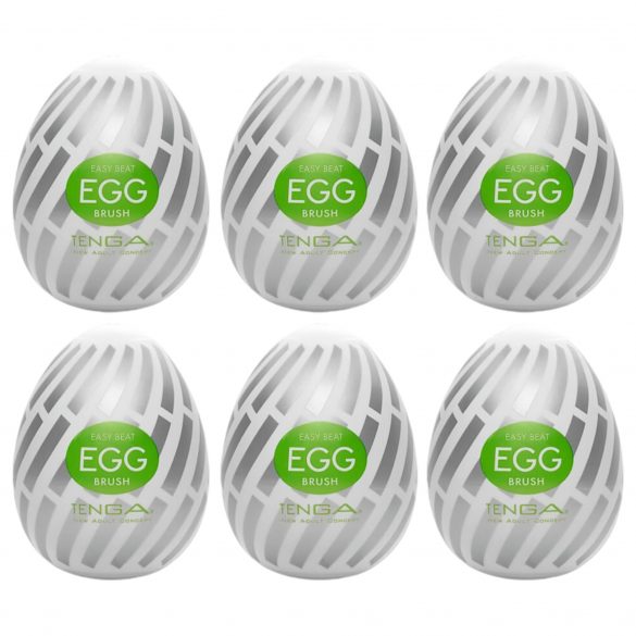 TENGA Egg Brush - Masturbation Egg (6 pieces)