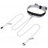 Fifty Shades of Grey - Nipple Clamps with Collar (Black-Silver)