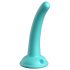 Dillio Curioso Cinque - Dildo in silicone con ventosa (turchese)