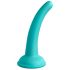 Dillio Curious Five - silikonski dildo (15cm) - tirkiz