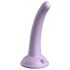 Dillio Nieuwsgierig Vijf - zuignap siliconen dildo (15cm) - paars