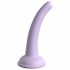 Dillio Curious Five - silikonski dildo s vakuumskim postoljem (15 cm) - ljubičasti