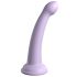 Dillio Secret Explorer - dildo cu ventuză și capăt bulbos (17cm) - mov