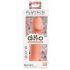 Dillio Big Hero - Suction Cup Silicone Dildo (17cm) - Orange